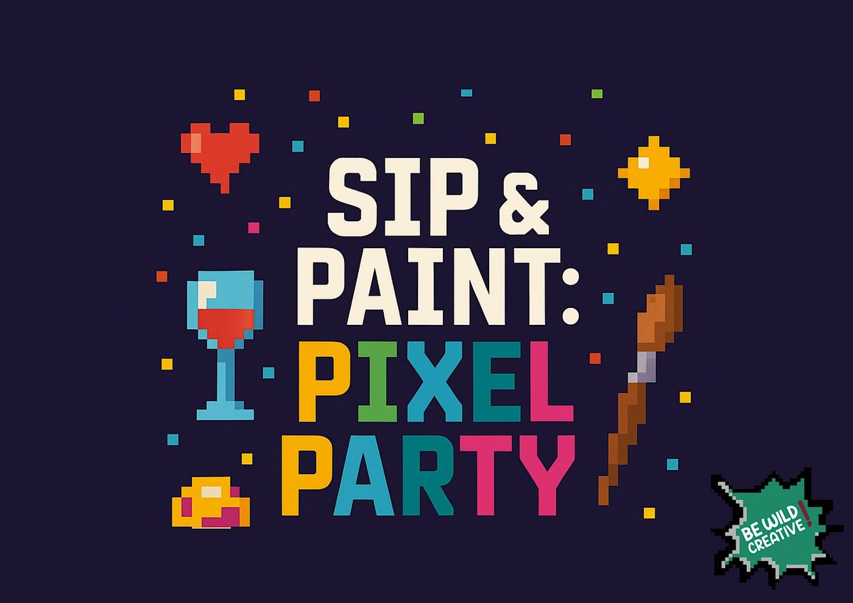 Pixel Art Sip  & Paint + Hama Beads! | Event in Manchester | AllEvents