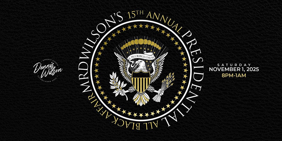 15th Annual Presidential All Black Affair, 1 November | Event in Niagara Falls | AllEvents