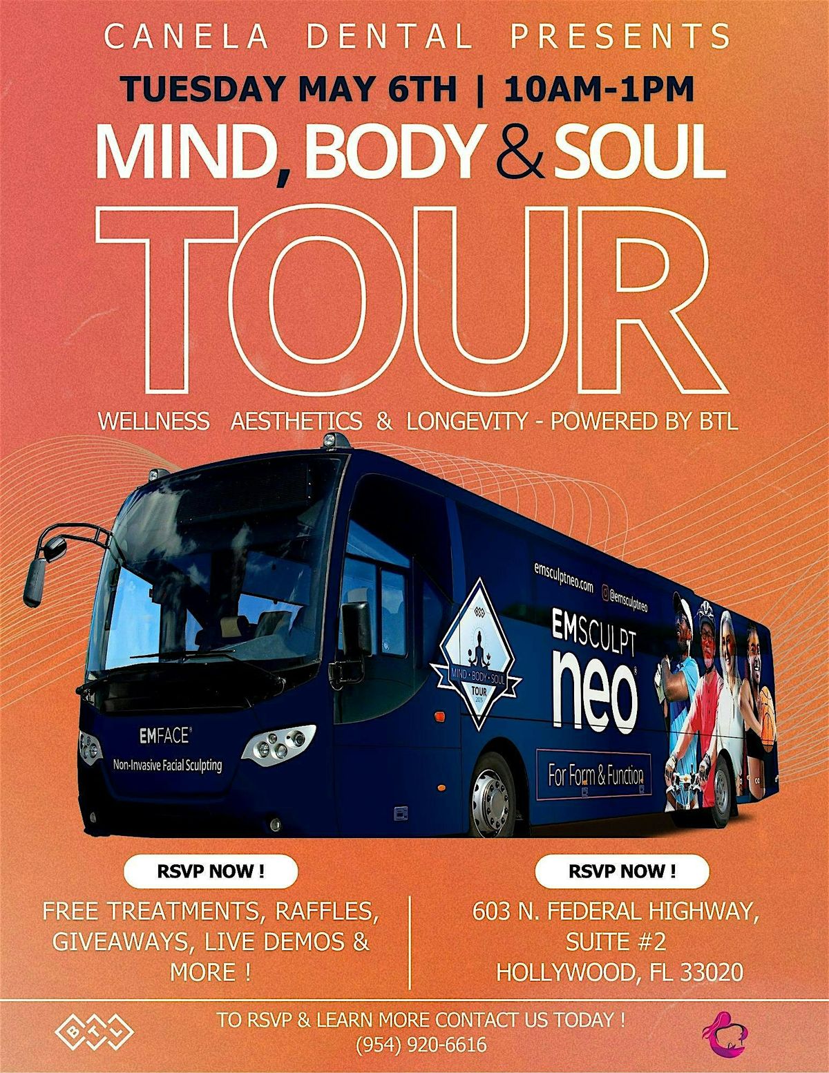 Canela Dental Presents: Mind Body & Soul Tour - Powered by BTL | Event in Hollywood | AllEvents