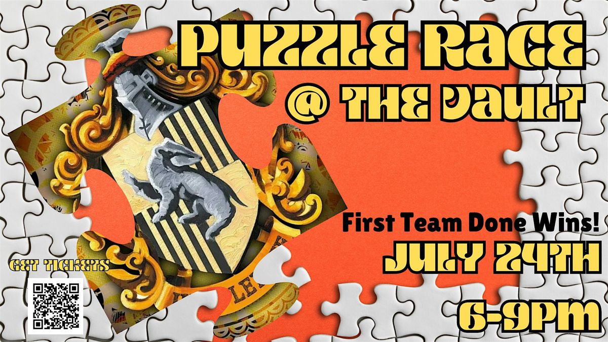 Harry Potter Puzzle Race at The Vault, 24 July | Event in New Bedford | AllEvents