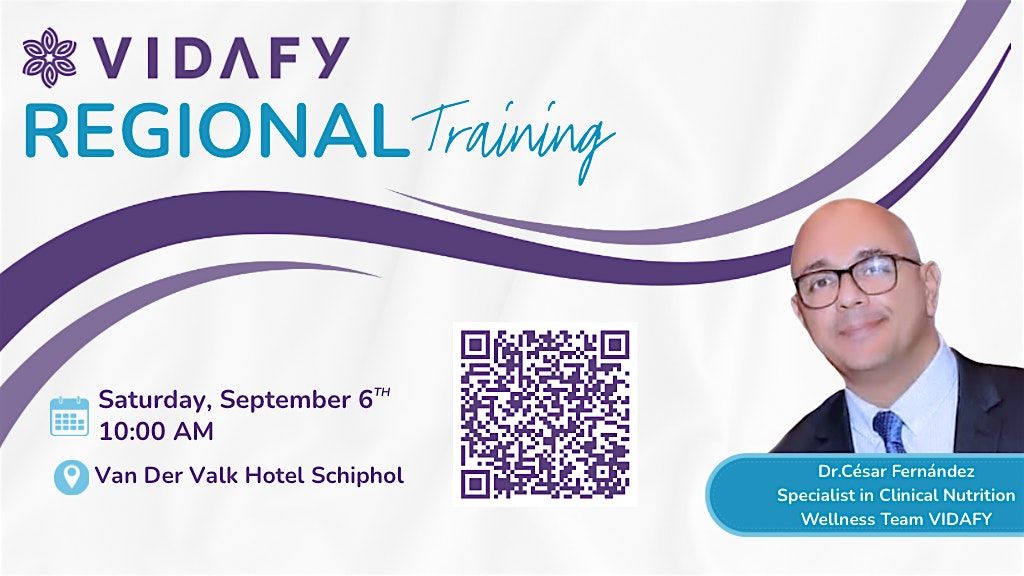 Regional Training VIDAFY, 6 September | Event in Hoofddorp | AllEvents