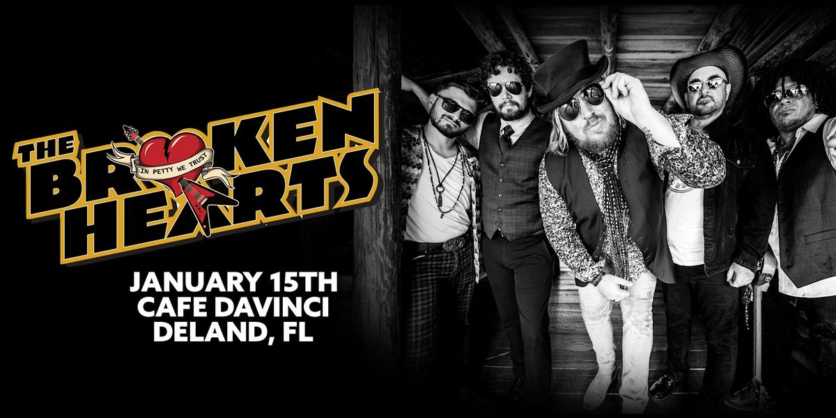 THE BROKEN HEARTS - A TOM PETTY & THE HEARTBREAKERS TRIBUTE - DELAND, 15 January | Event in DeLand | AllEvents