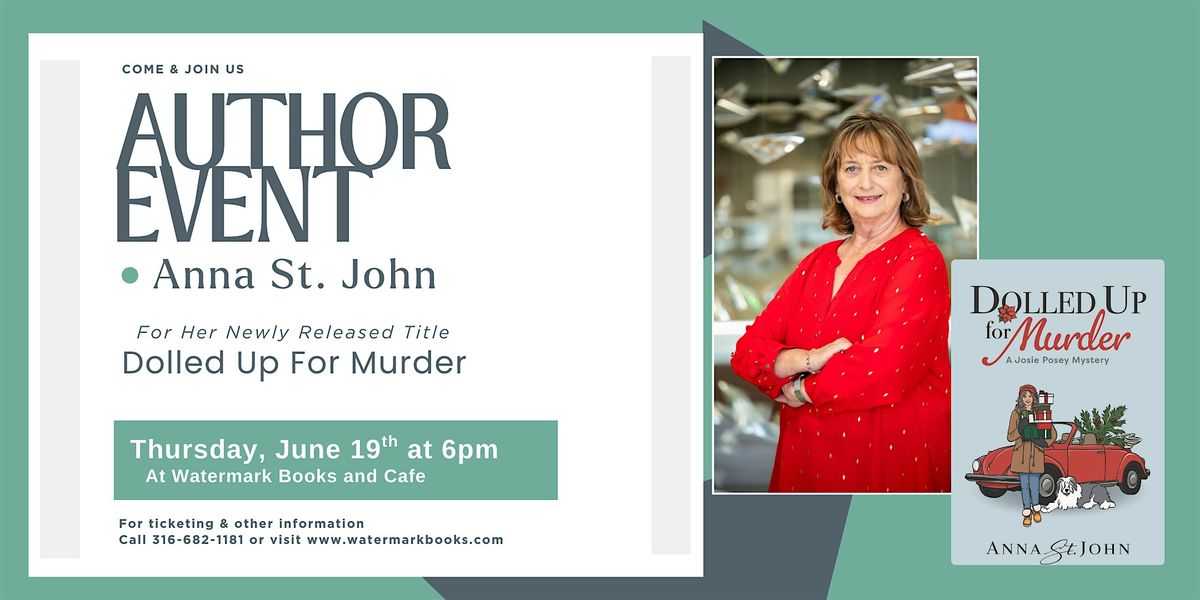 In Store Event with Anna St. John, 19 June | Event in Wichita | AllEvents