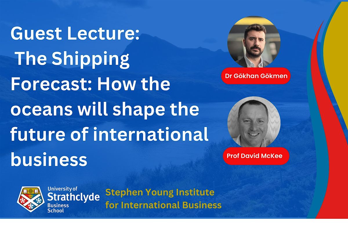 Guest Lecture  The Shipping Forecast, 2 December | Event in Glasgow | AllEvents