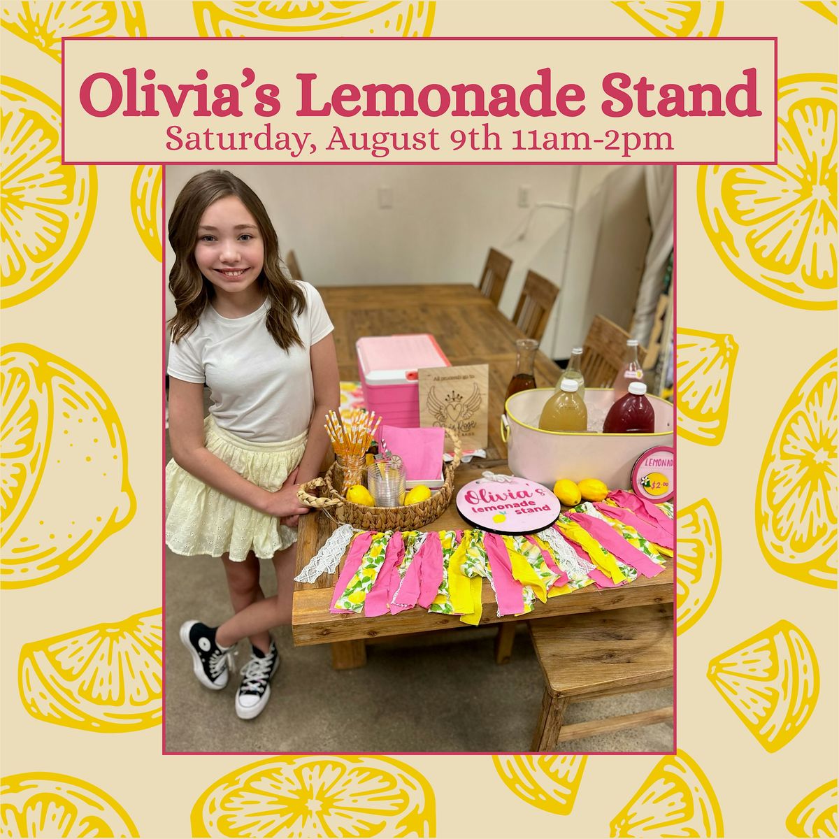 Olivia's Lemonade Stand (Fundraiser), 9 August | Event in Golden Valley | AllEvents
