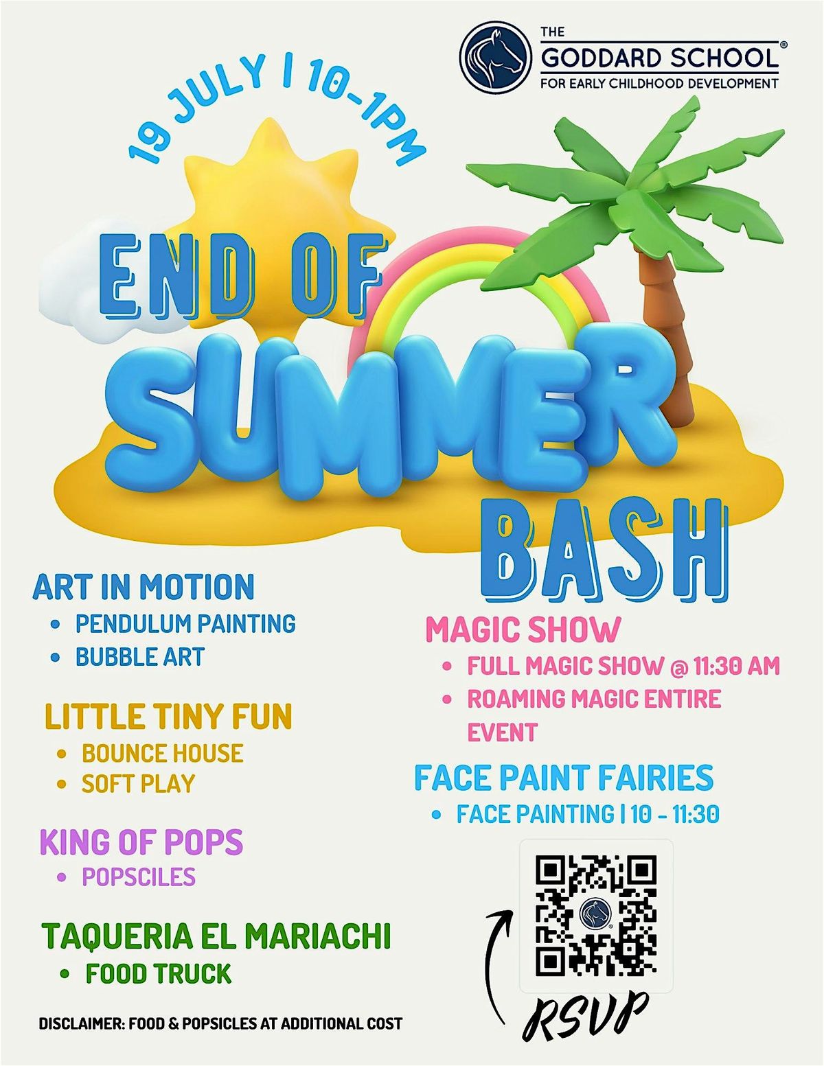 Goddard School of Chamblee End of Summer Bash, 19 July | Event in Atlanta | AllEvents