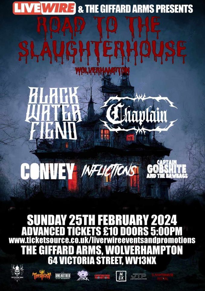 LiveWire presents Road to the Slaughter House, The Giffard Arms