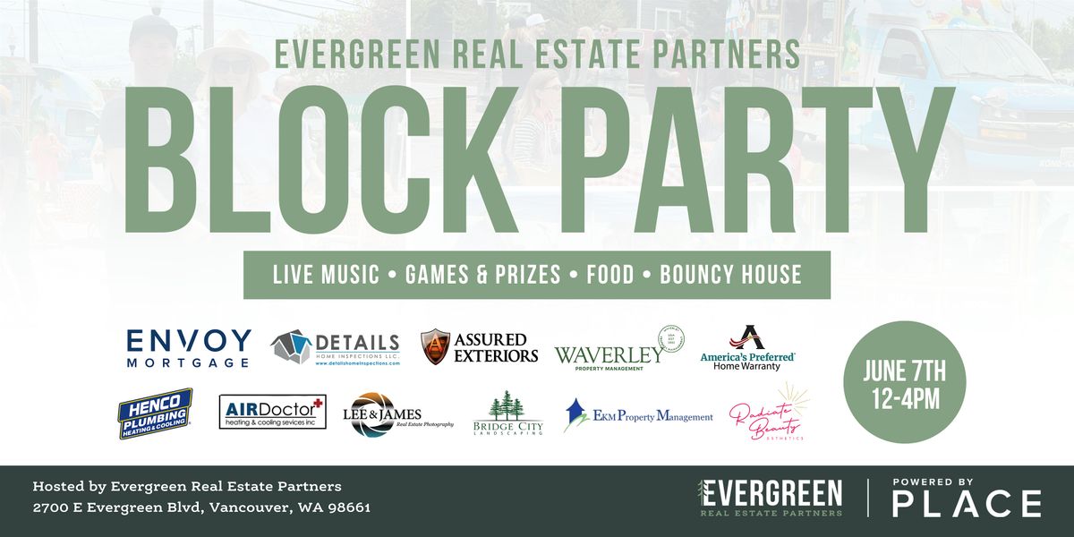Evergreen Real Estate Partners Annual Block Party, 7 June | Event in Vancouver | AllEvents