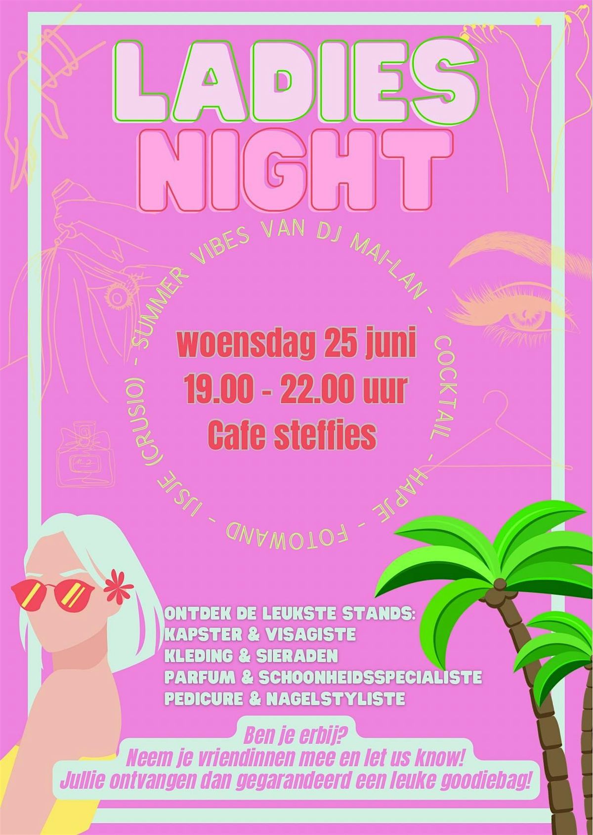 Ladiesnight, 25 June | Event in Woensdrecht | AllEvents