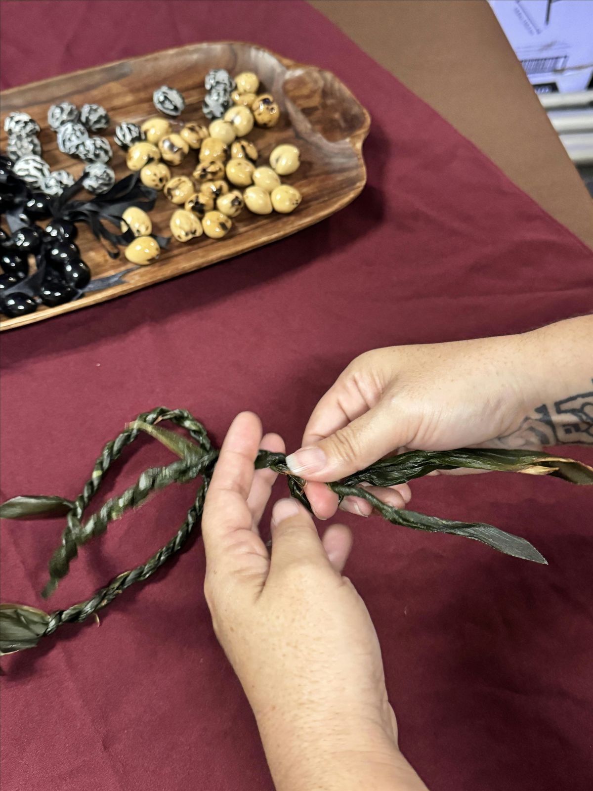 Ti Leaf Bracelet Making Craft Class | Event in Kahului | AllEvents