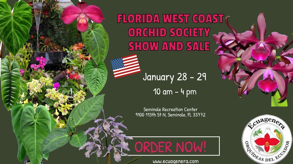 Florida West Coast Orchid Society Show and Sale, City of Seminole