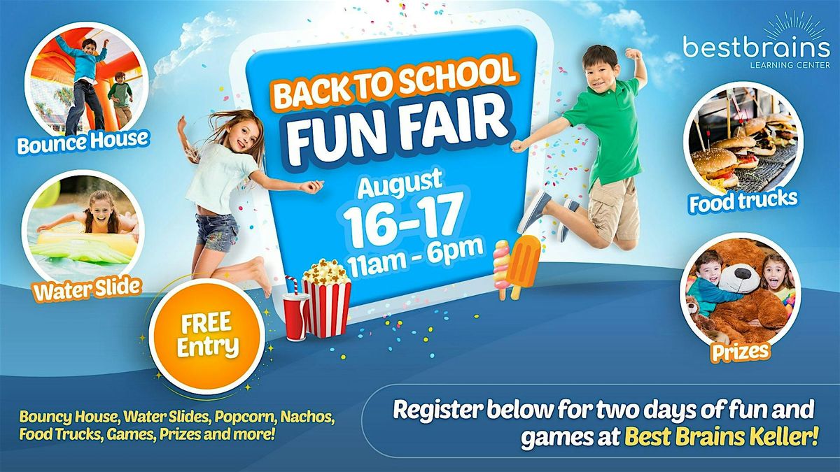 Back-To-School Fun Fair & Open House, 16 August | Event in Keller | AllEvents