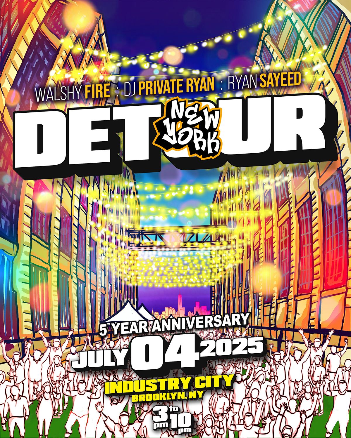 DETOUR NY - THE ULTIMATE SUMMER EVENT W/ DJ PRIVATE RYAN & FRIENDS, 4 July | Event in Brooklyn | AllEvents