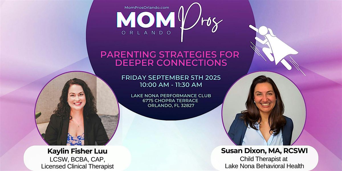 Parenting Strategies for Deeper Connections, 5 September | Event in Orlando | AllEvents