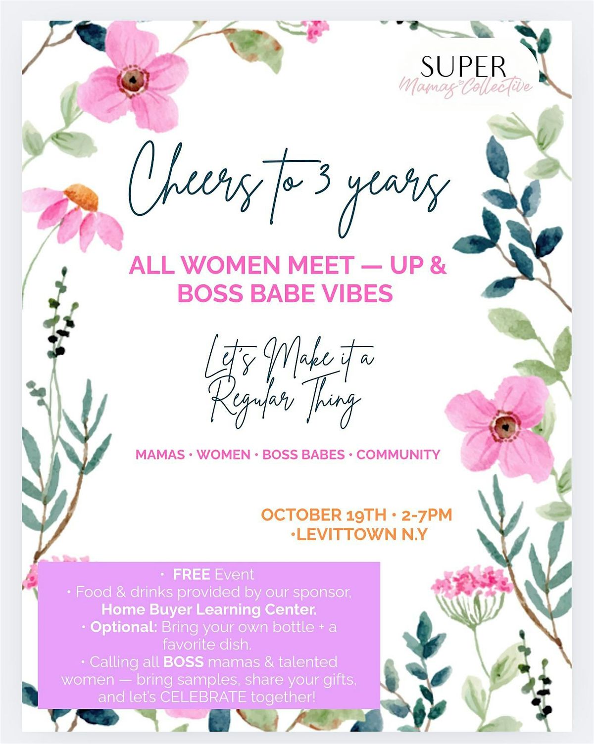 ✨ALL WOMEN MEET-UP + BOSS BABE VIBES ✨-- Let's Make It A Regular Thing, 19 October | Event in Levittown