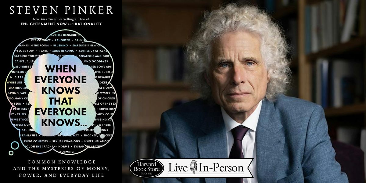 Steven Pinker at First Parish Church, 26 September | Event in Cambridge | AllEvents