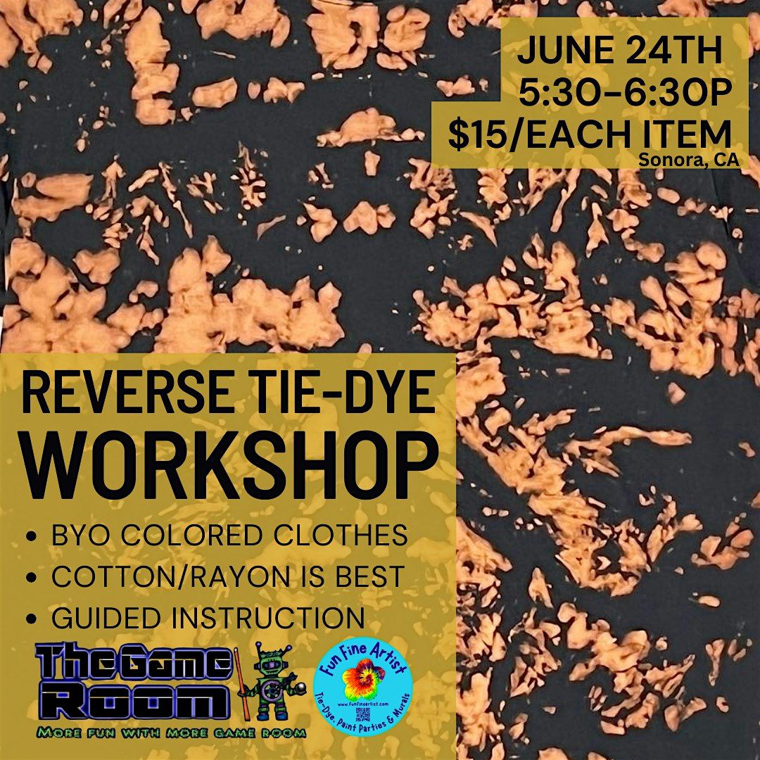 Reverse Tie-Dye Workshop, 24 June | Event in Sonora | AllEvents