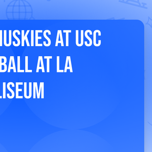 Washington Huskies at USC Trojans Football at LA Memorial Coliseum