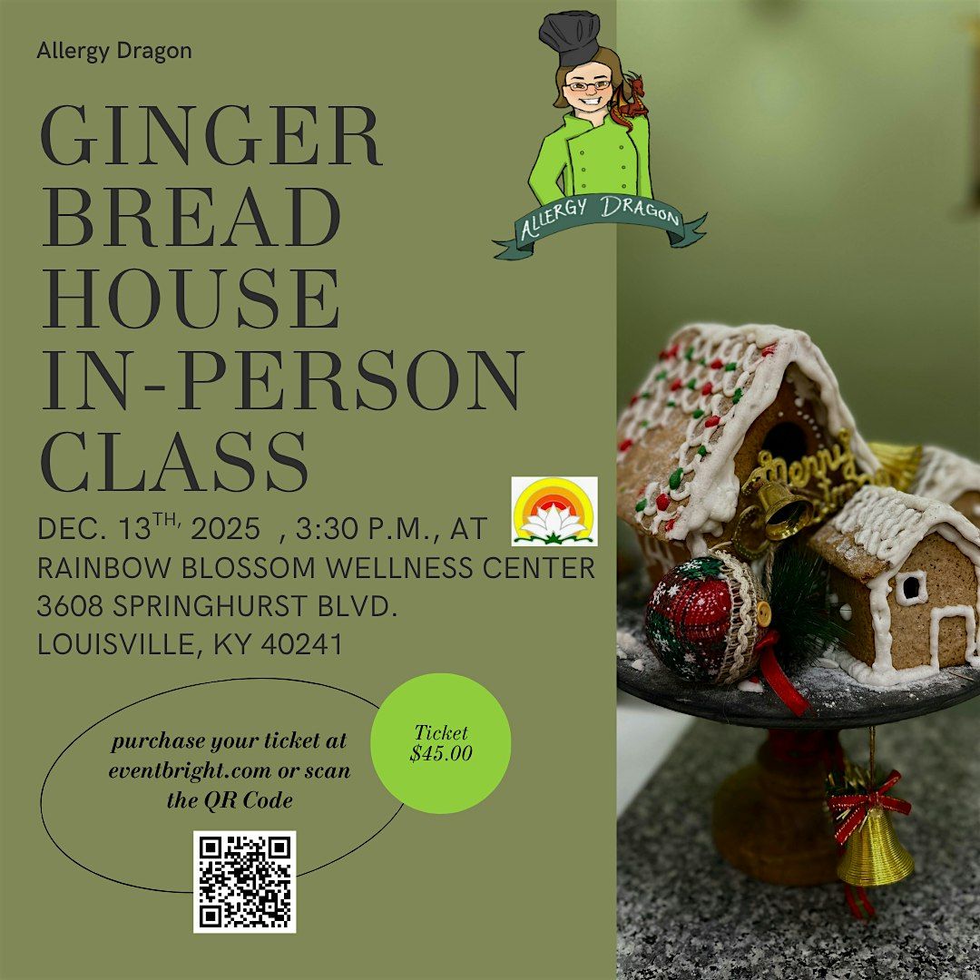 in-Person Gingerbread House Decorating Class Vegan & Gluten-Free, 13 December | Event in Louisville | AllEvents