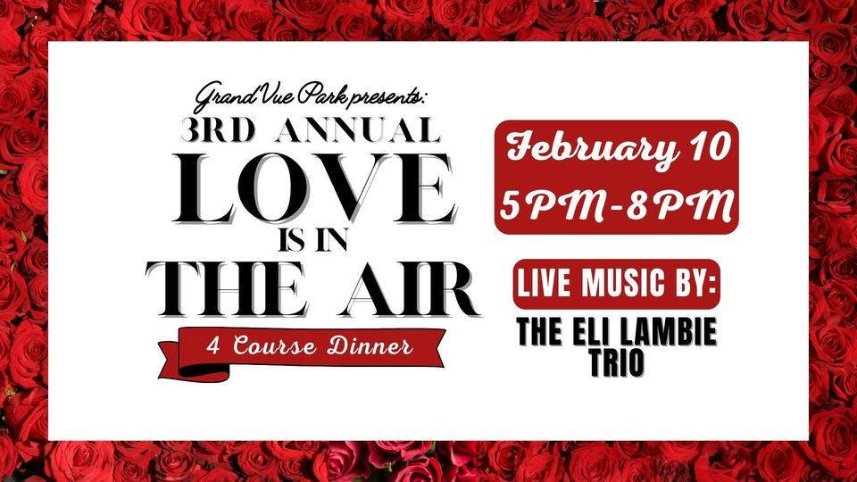 3rd Annual Love is in the Air Dinner, Grand Vue Park, Moundsville