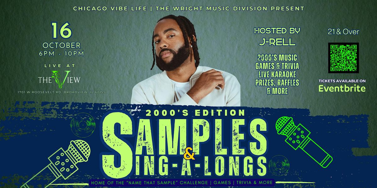 SAMPLES & SING-A-LONGS : 2000's Edition - Vol 2 | Hosted By J-Rell, 16 October | Event in Broadview | AllEvents