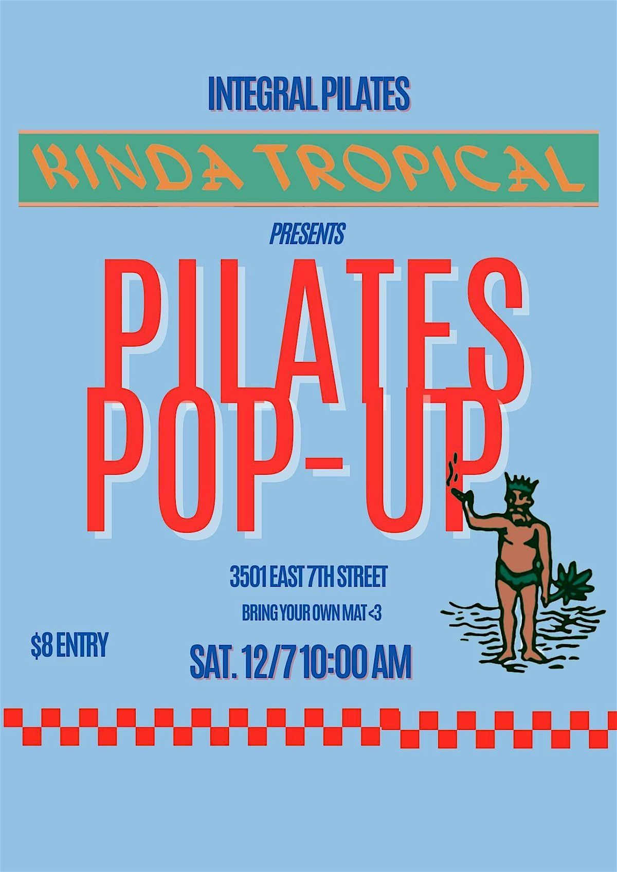 Kinda Tropical Pilates Pop-Up w/ Integral Pilates, 7 December | Event in Austin | AllEvents