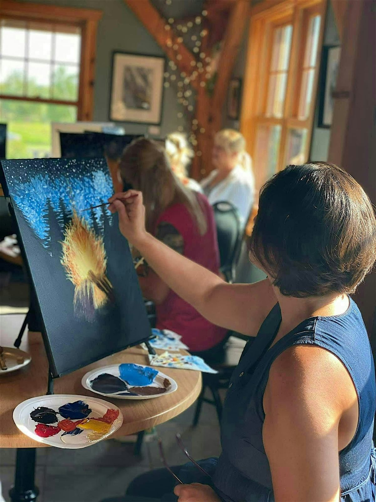 Bonfire Night Painting Class 8/7 at North Ridge Winery, North Branch, 7 August | Event in North Branch | AllEvents