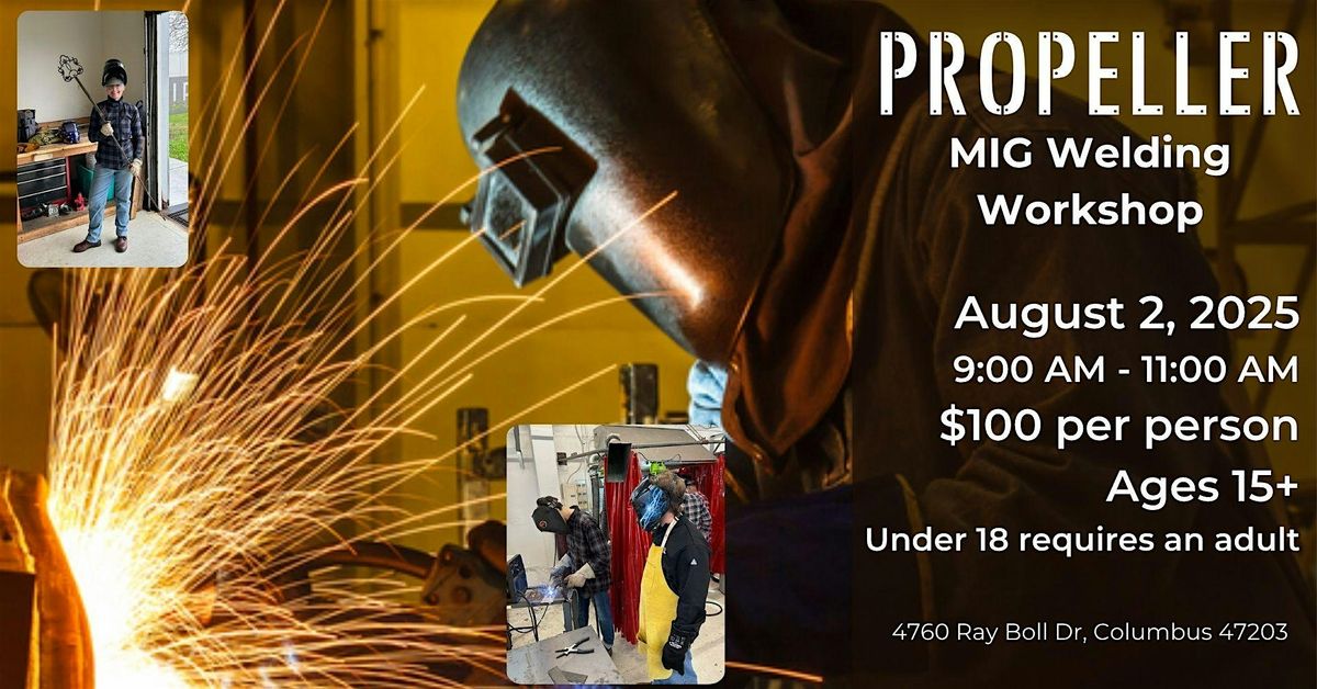MIG Welding Workshop, 2 August | Event in Columbus | AllEvents