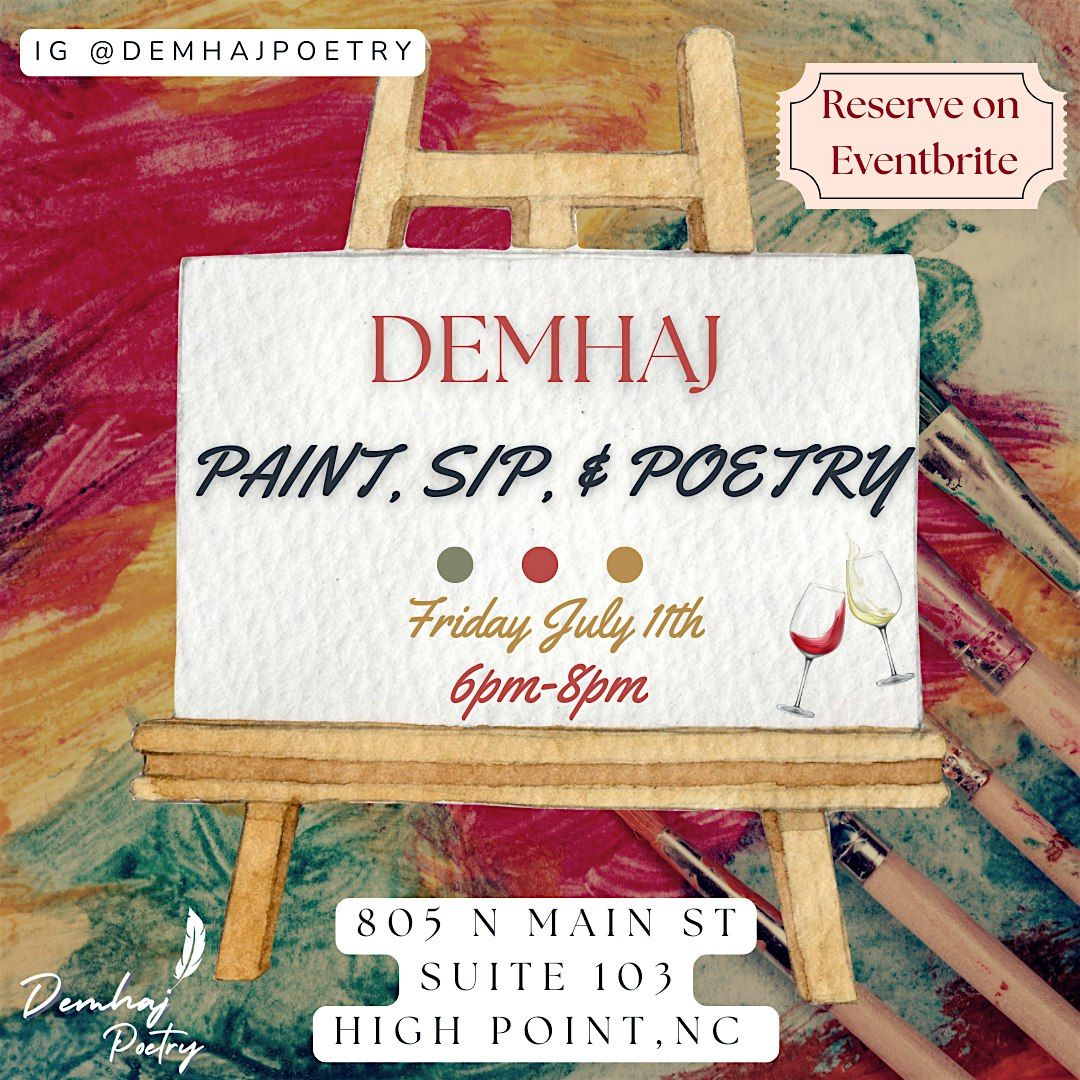 Paint, Sip, & Poetry! | Event in High Point | AllEvents