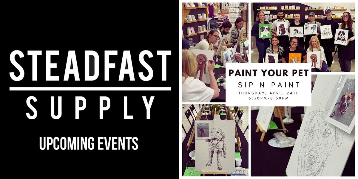 SIP N PAINT: PAINT YOUR OWN PET, 28 May | Event in WASHINGTON | AllEvents