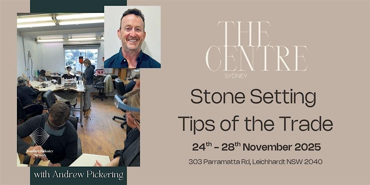 Setting Tips of the Trade - With Andrew Pickering - November, 24 November | Event in Leichhardt | AllEvents