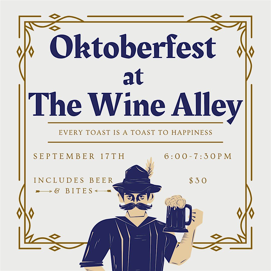 Oktoberfest at The Wine Alley!, 17 September | Event in Renton | AllEvents