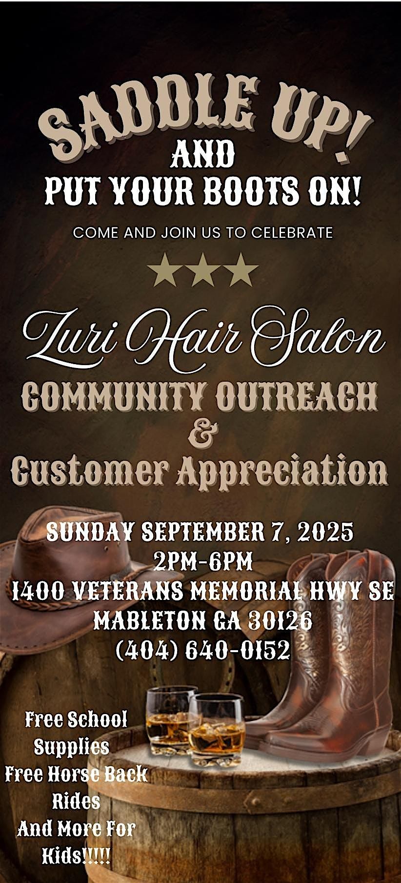 Community Outreach, 7 September | Event in Mableton | AllEvents
