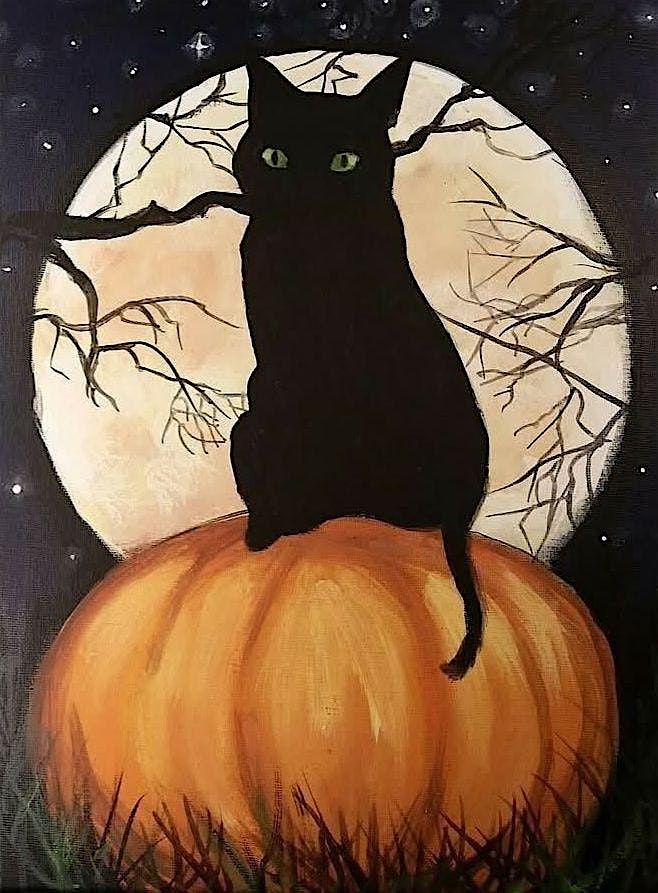 Sip & Paint Spooky Too!, 16 October | Event in Wise | AllEvents