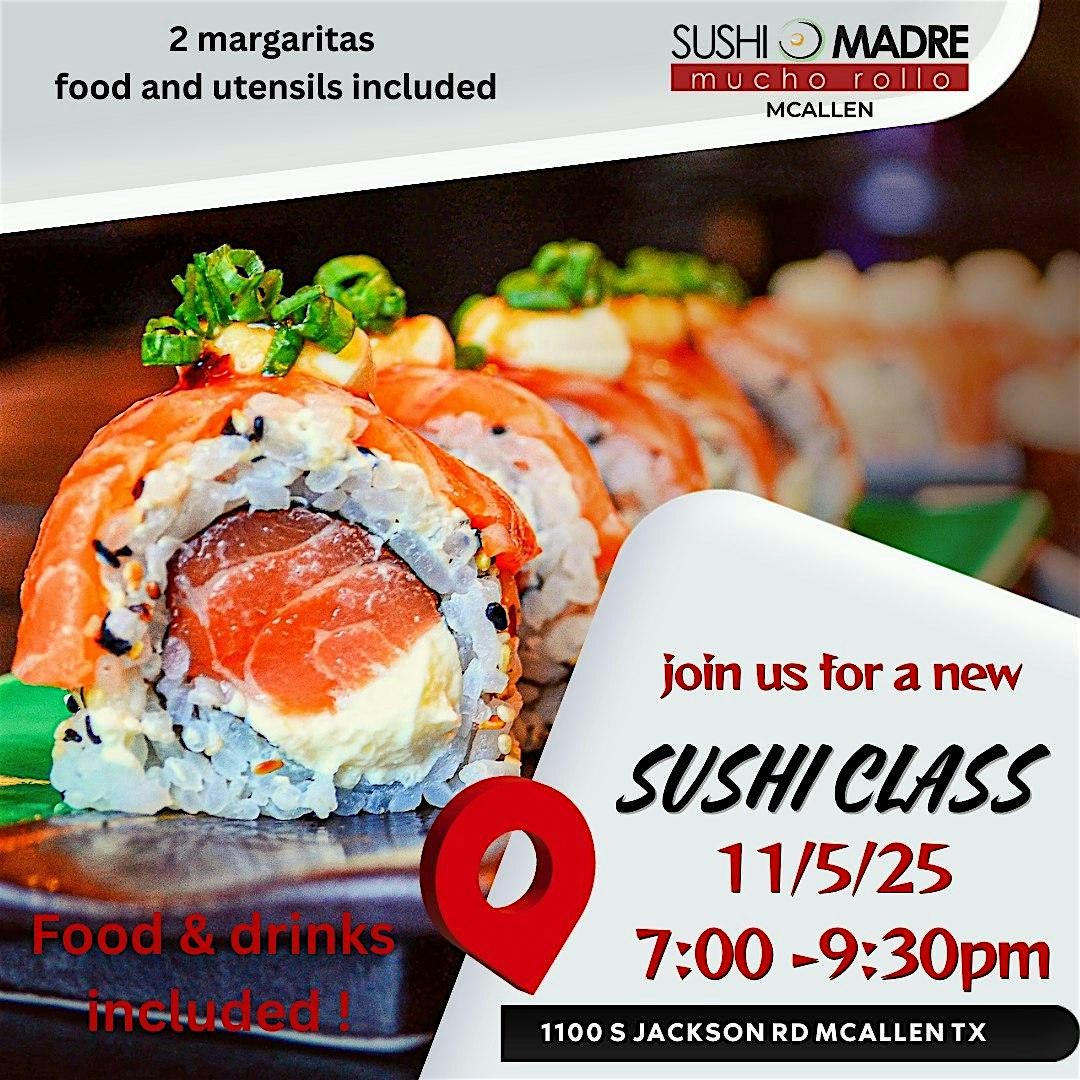 Sushi & Sip, 5 November | Event in McAllen | AllEvents