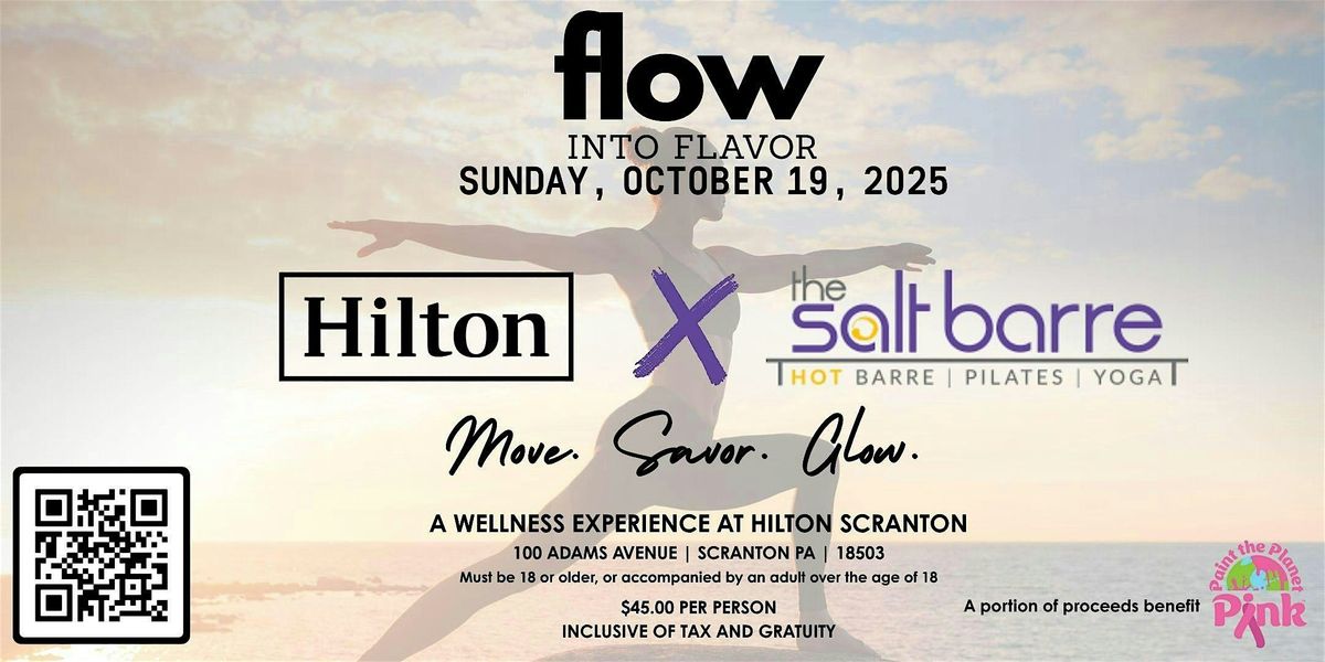 Flow into Flavor, 19 October | Event in Scranton | AllEvents