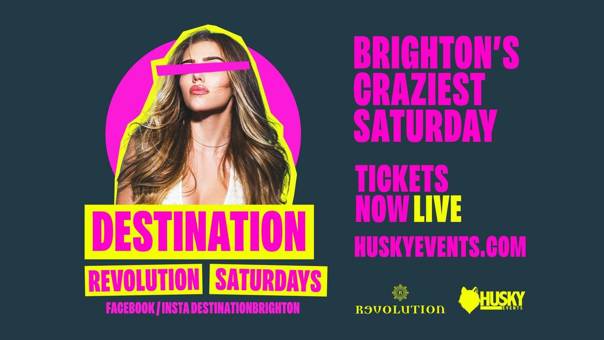 Destination Saturdays x Revolution Brighton | Destination Disco ✨ ➤ 28.06.25 , 28 June | Event in Brighton