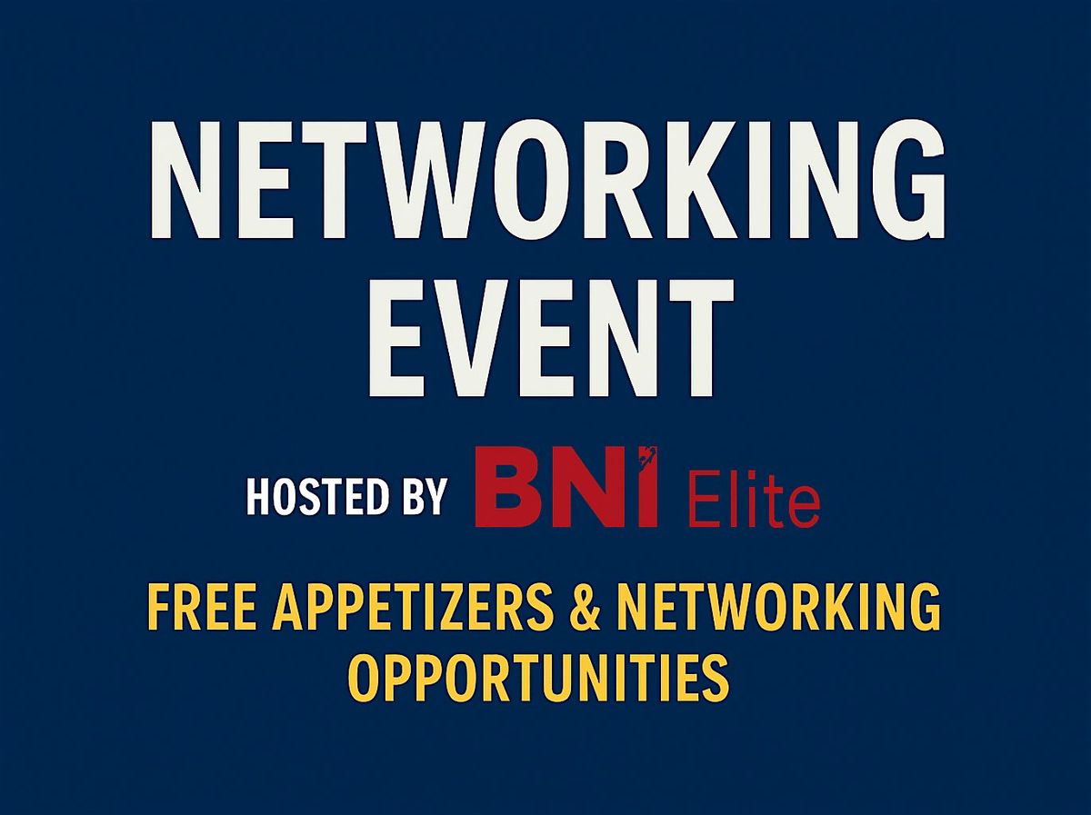 Grow Your Network in Broward: BNI Elite Business Mixer, 24 September | Event in Fort Lauderdale | AllEvents