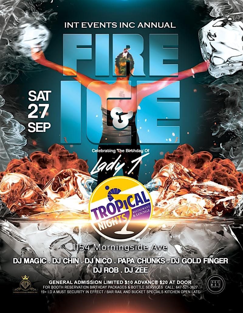 FIRE & ICE, 27 September | Event in Toronto | AllEvents