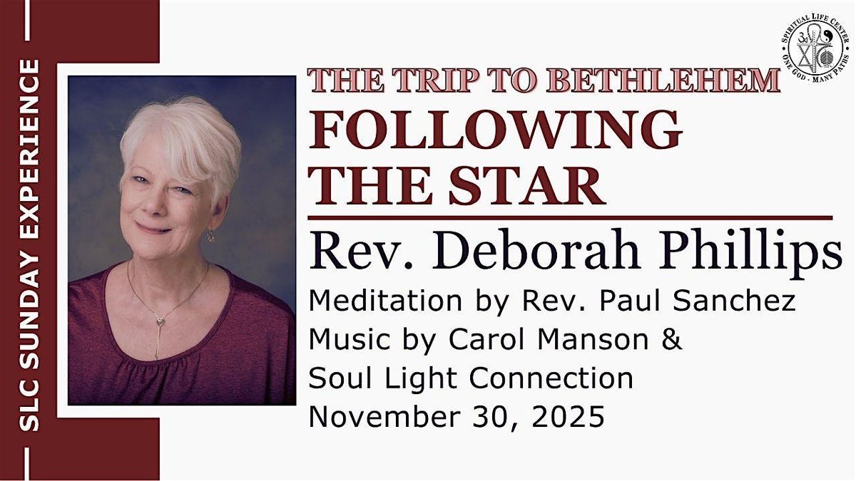 SLC Sunday Experience: Following the Star, 30 November | Event in Sacramento | AllEvents
