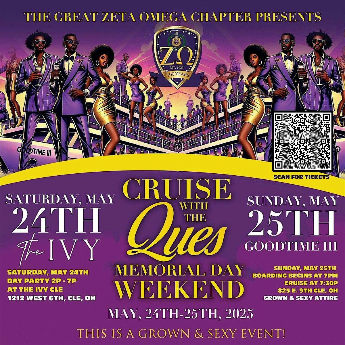 Zeta Omega Memorial Weekend, 24 May | Event in Cleveland | AllEvents