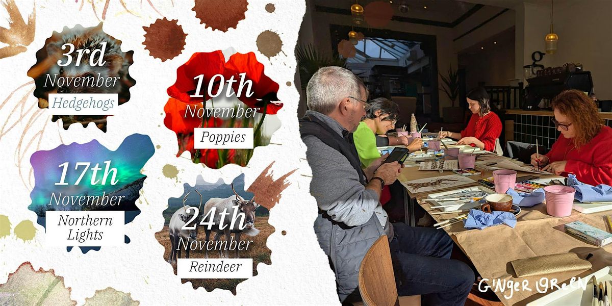 Weekly Art Class - Paint Nature in Watercolour (Monday Afternoons) | Event in Brighton and Hove | AllEvents