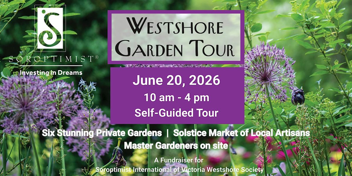 Soroptimist Westshore Victoria Garden Tour 2026