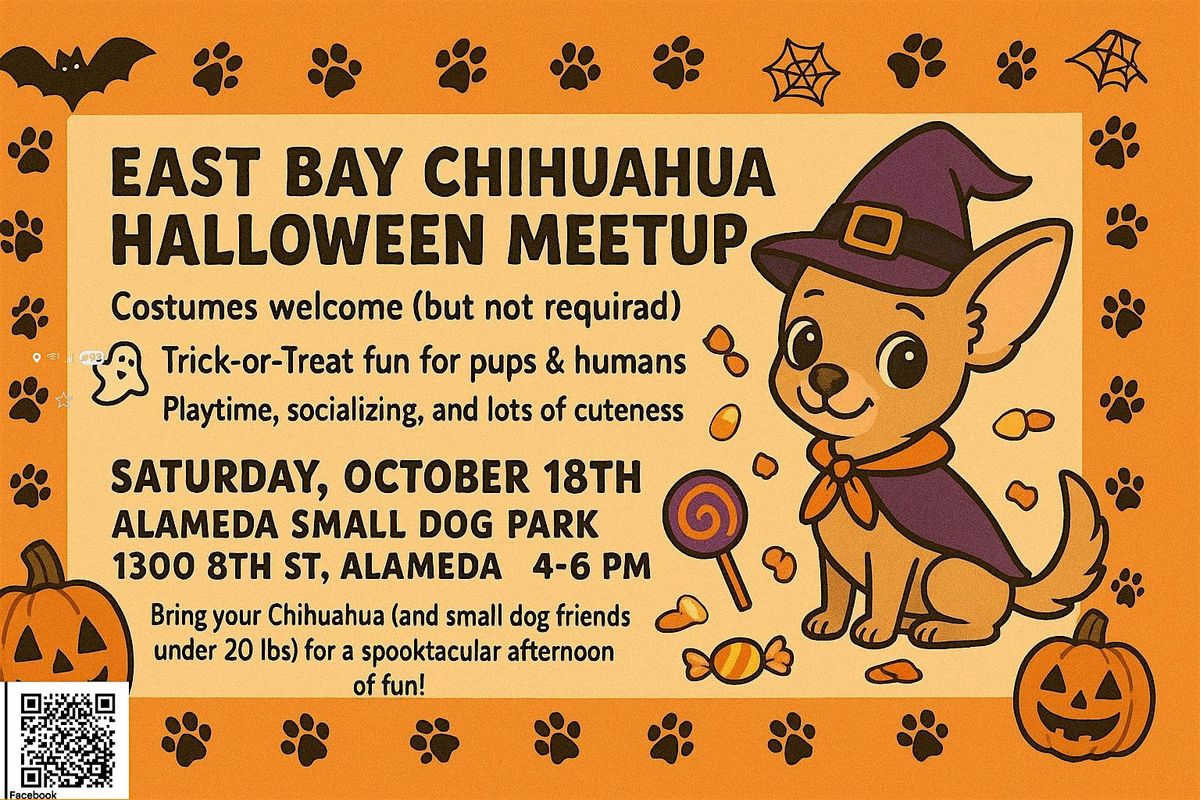 East Bay Chihuahua and friends -15lbs Howl-o-ween Meetup, 18 October | Event in Alameda | AllEvents