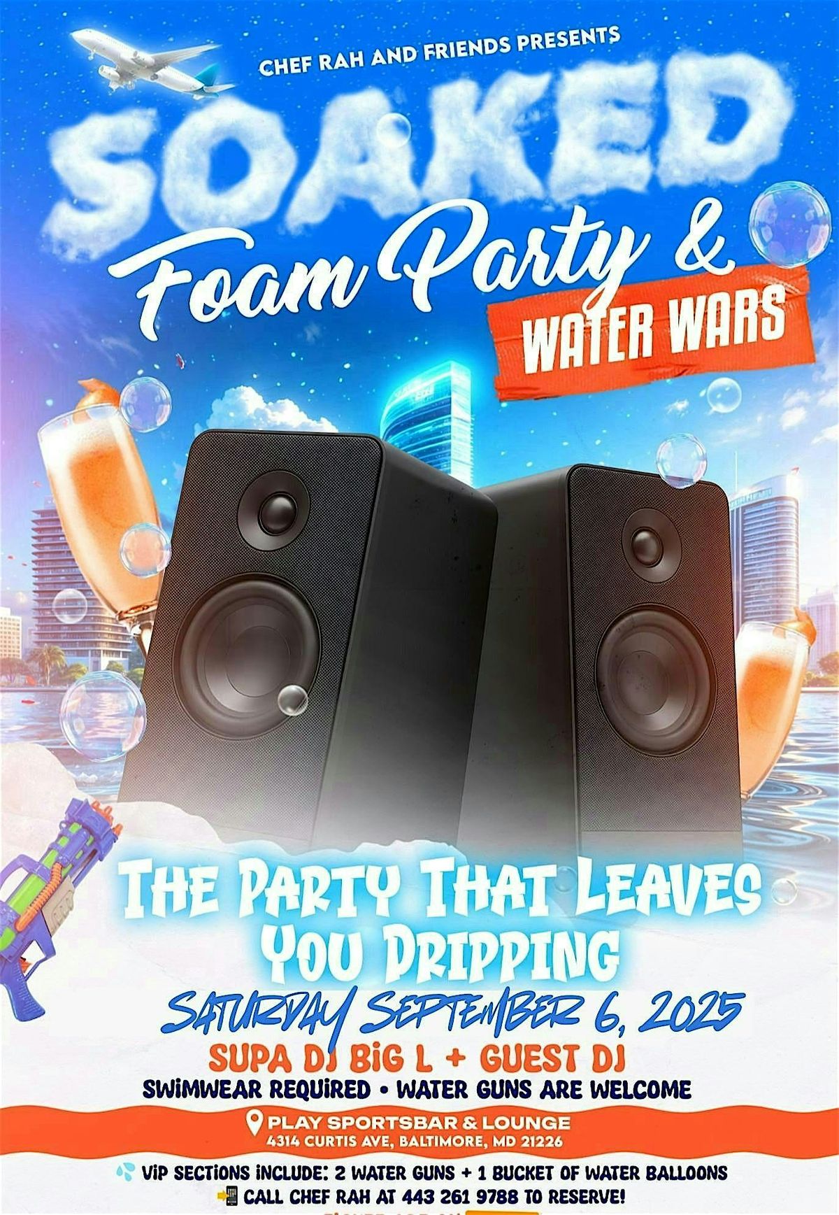 SOAKED: The Party That Leaves You Dripping, 6 September | Event in Baltimore | AllEvents