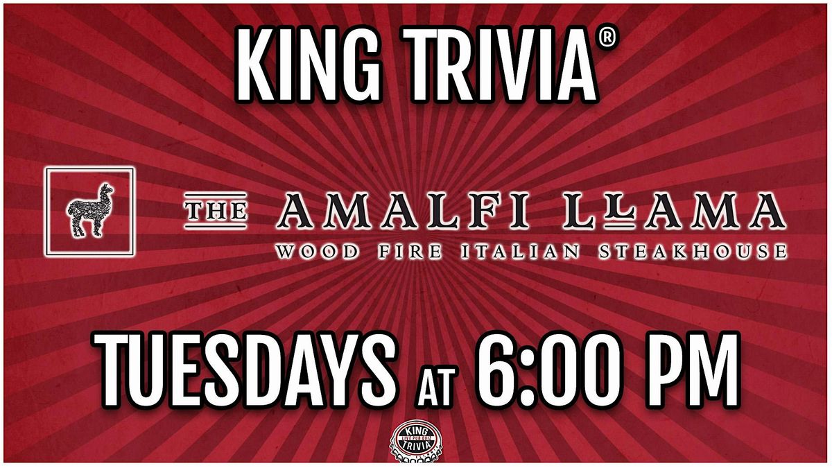 Trivia Night at The Amalfi Llama, 5 August | Event in Miami | AllEvents