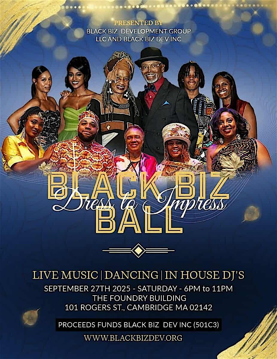 The Black Biz Ball, 27 September | Event in Cambridge | AllEvents
