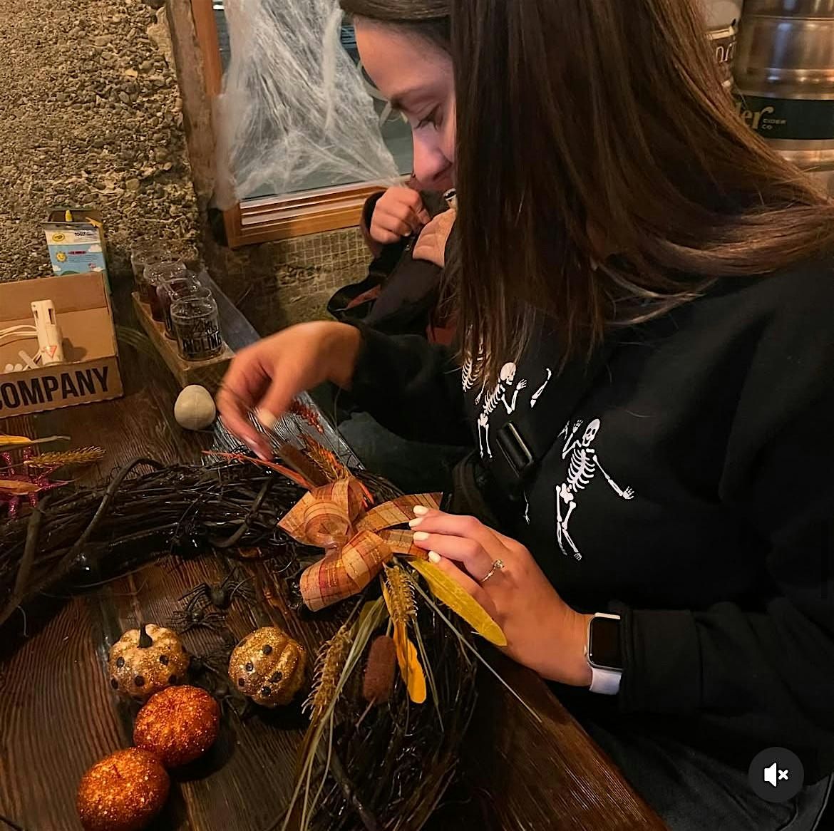Spooky wreath workshop, 18 October | Event in Gig Harbor | AllEvents