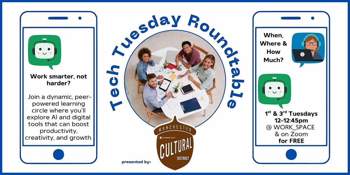 Tech Tuesday Roundtable, 6 May | Event in Manchester | AllEvents
