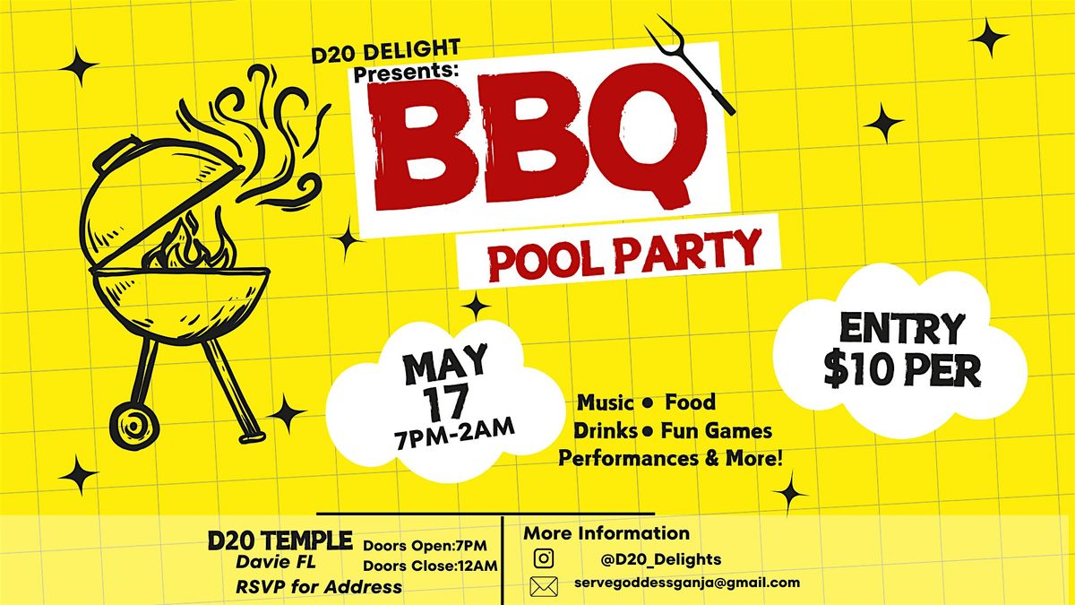 D20 BBQ, 17 May | Event in davie | AllEvents